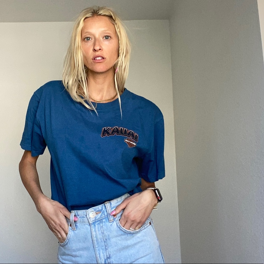 UNWORN. Harley Davidson Kauai Tshirt.